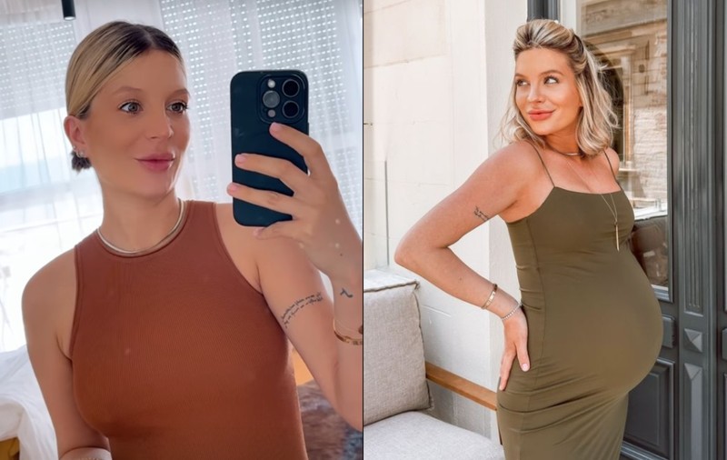 Cum arată Ana Baniciu la o lună de când a născut.  S-a pozat în rochie mulată: „A revenit talia”