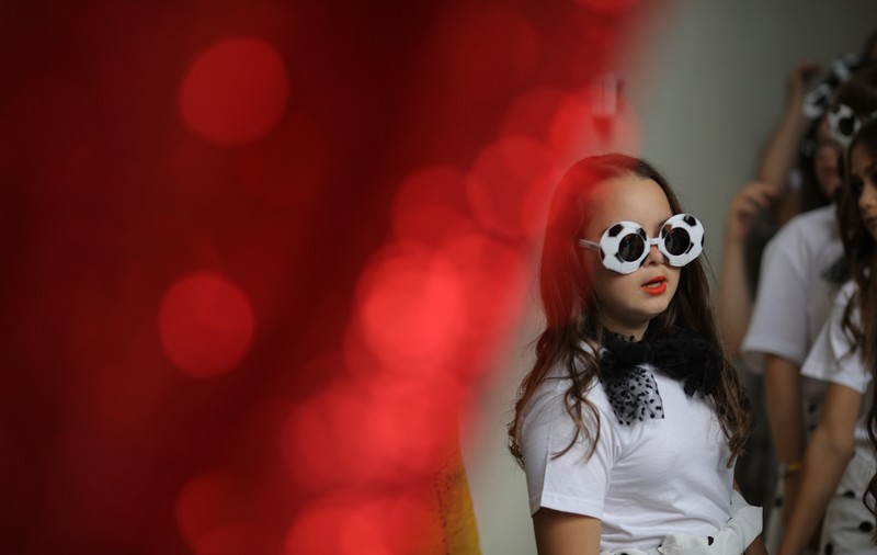 Tineri cu sindrom Down, designeri și modele pentru o prezentare de modă