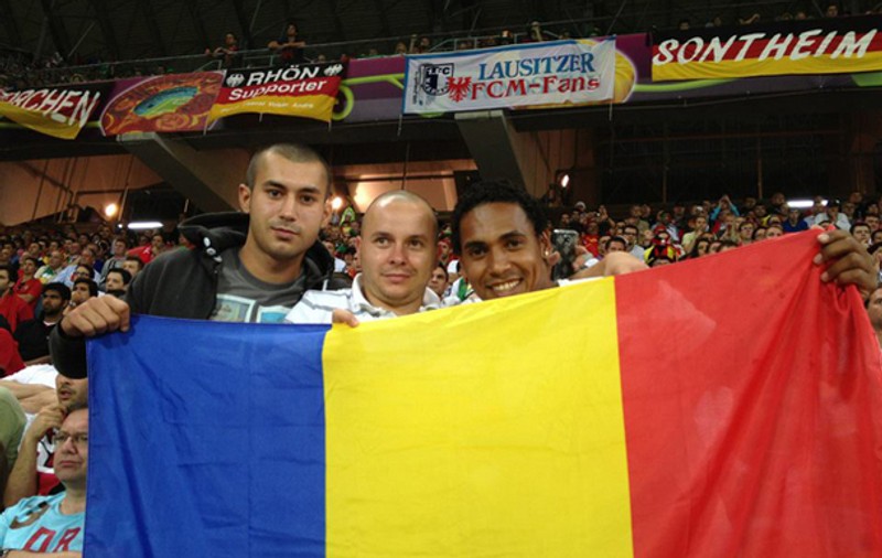 Eric de Oliveira s-a pozat cu tricolorul la Euro