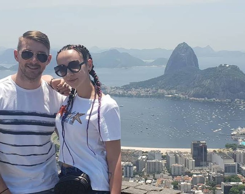 Liviu Antal, vacanță cu iubita în Brazilia. Fotbalistul a încheiat conturile cu Zalgiris Vilnius | GALERIE FOTO