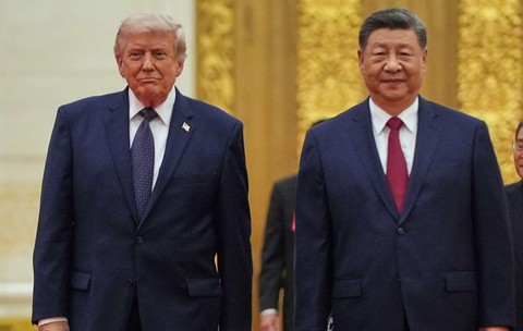 Donald Trump și Xi Jinping, în cadrul unei întâlniri care a avut loc în 2026 la Beijing.