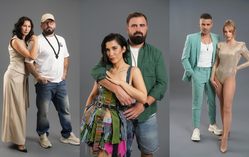 Cine sunt cuplurile care participă la Power Couple România, sezonul 3. Cătălin Zmărăndescu, ADDA și Sandra Izbașa, printre concurenți