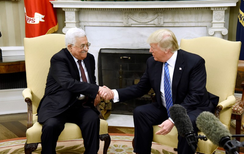 Donald Trump a ajuns la Betleem pentru întâlnirea cu Abbas