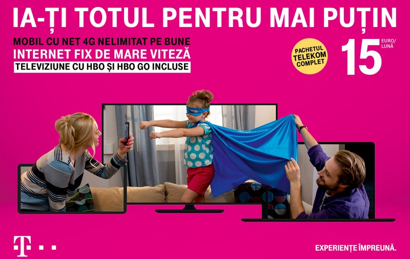 (Publicitate) Totul pentru mai puțin, de la Telekom!
