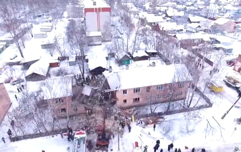 Explozie în Rusia, provocată de o scurgere de gaze. Șase oameni au murit | VIDEO