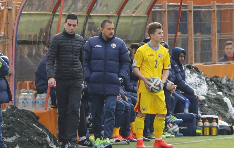 Naționala Under 15 a României a remizat cu selecționata similară a Moldovei / GALERIE FOTO