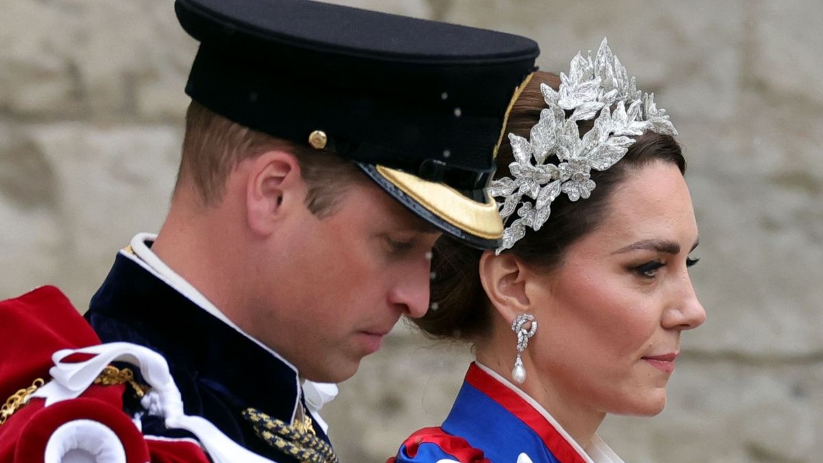 May 6, 2023, London, Greater London, United Kingdom: Coronation of King Charles III. Prince and Princes for Wales and their children Princess Charlotte and Prince Louis attend The Coronation of His Majesty King Charles III and Her Majesty The Queen Consort takes place at Westminster Abbey. (Credit Image: © Andrew Parsons/Parsons Media via ZUMA Press Wire)