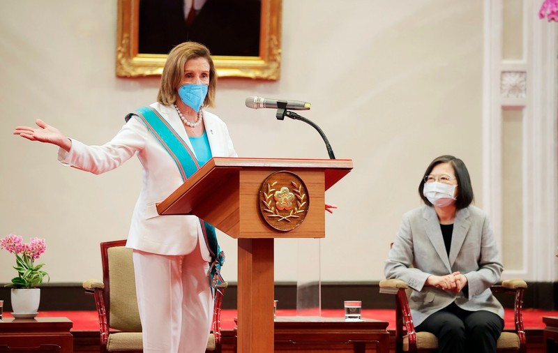 Cum comentează Nancy Pelosi reacția Chinei la vizita sa în Taiwan