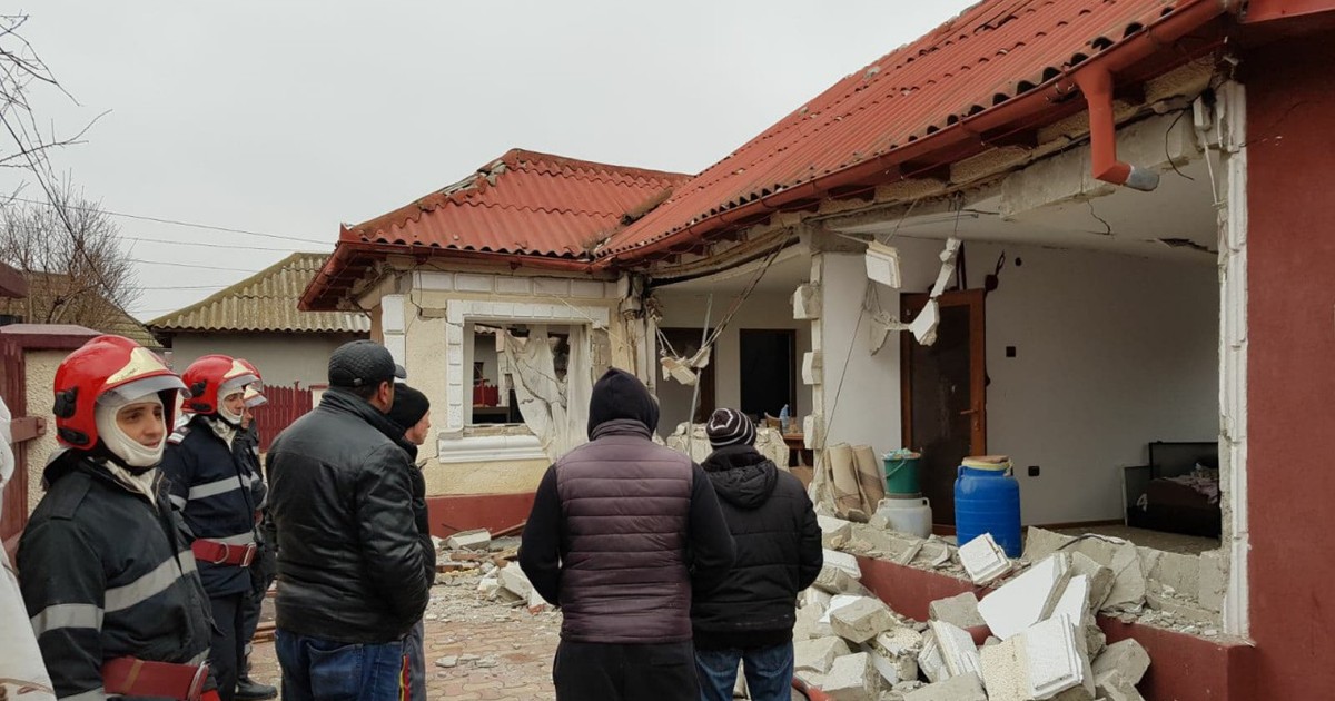 Explozie în Năvodari, județul Constanța