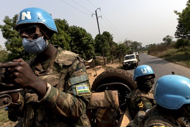 Forțe ONU de menține a păcii în Republica Centrafricană Foto: Epa