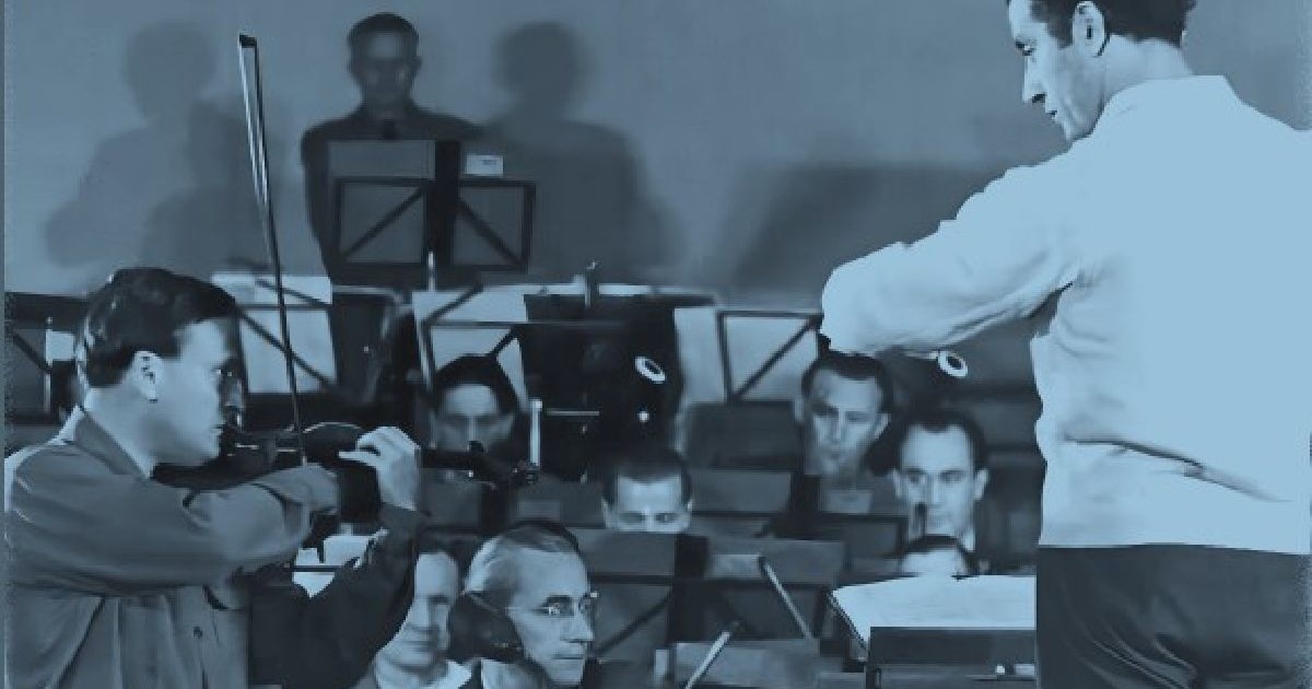 Sergiu Celibidache cu Yehudi Menuhin