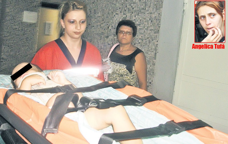 Mama băieţelului din Galaţi, strivit de dulapul de bucătărie: «Mă rog la Dumnezeu să se facă bine»