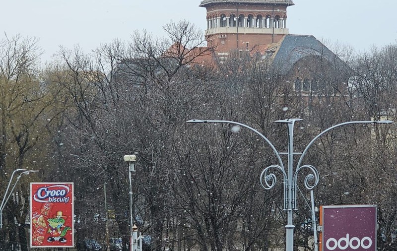 Ninge în București. Cum va fi vremea mâine, 7 februarie