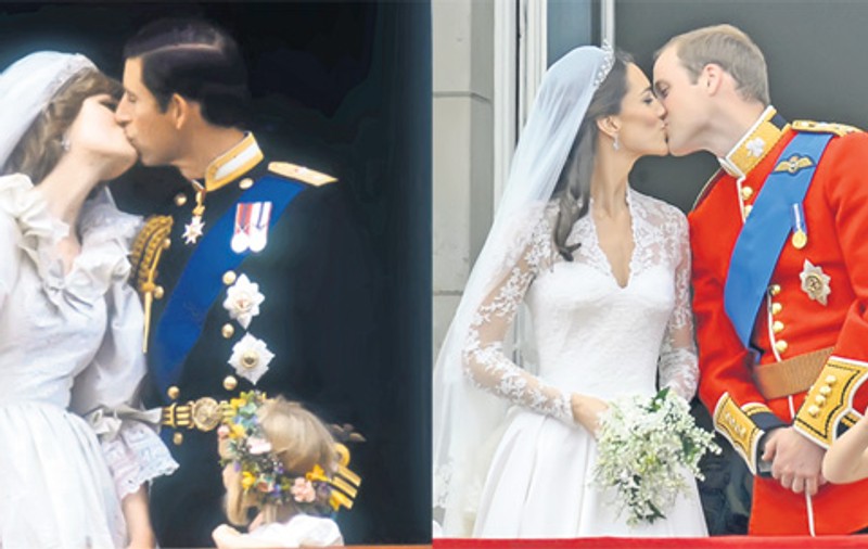 Asemănările şi deosebirile dintre soţia prinţului Wiliam, Kate, şi mama acestuia, Lady Diana