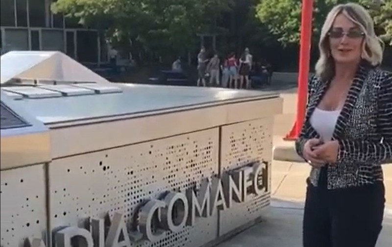 VIDEO/ Nadia Comăneci s-a întors la locul faptei! Le prezintă fanilor piața din Montreal care-i poartă numele