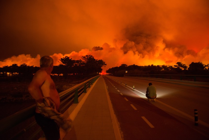 Portugalia s-a confruntat cu cele mai grave incendii de vegetație din istoria sa
