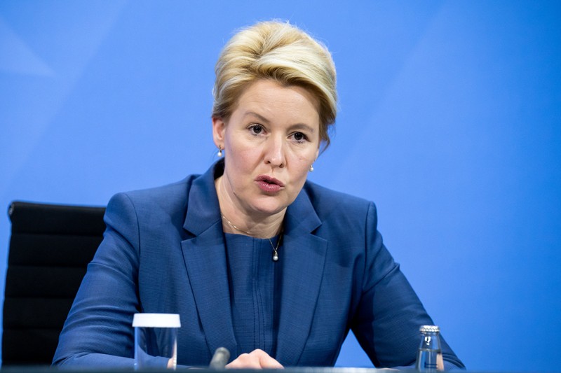 Franziska Giffey, primarul Berlinului | Foto: Hepta