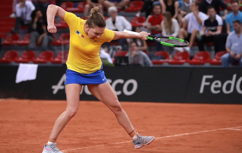 Simona Halep vs. Caroline Garcia | Halep a luptat ca întotdeauna și a obținut o nouă victorie fabuloasă
