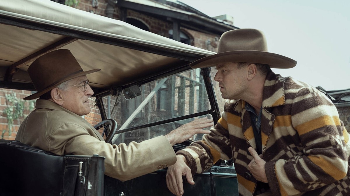 Robert De Niro și Leonardo DiCaprio joacă împreună în filmul „Killers of the Flower Moon” regizat de Martin Scorseze Foto: Profimedia