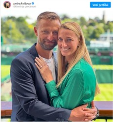 Petra Kvitova și Jiri Vanek