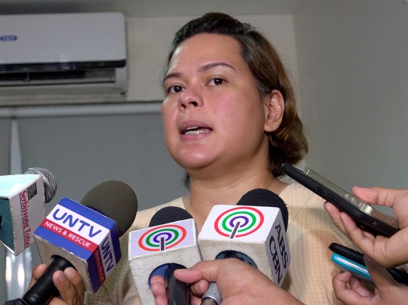 Sara Duterte-Carpio, 42 de ani, fiica lui Rodrigo Duterte. Foto: Profimedia