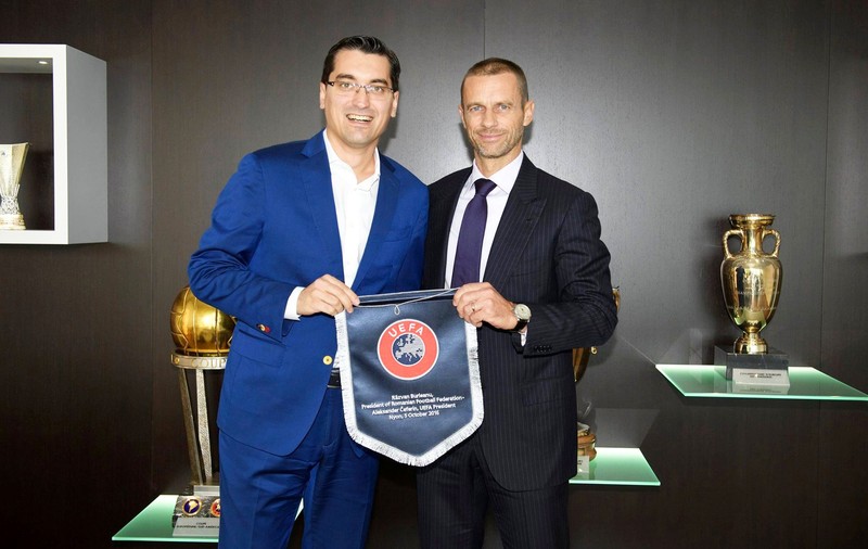 Răzvan Burleanu a fost numit președintele grupului de lucru UEFA cu Uniunea Europeană