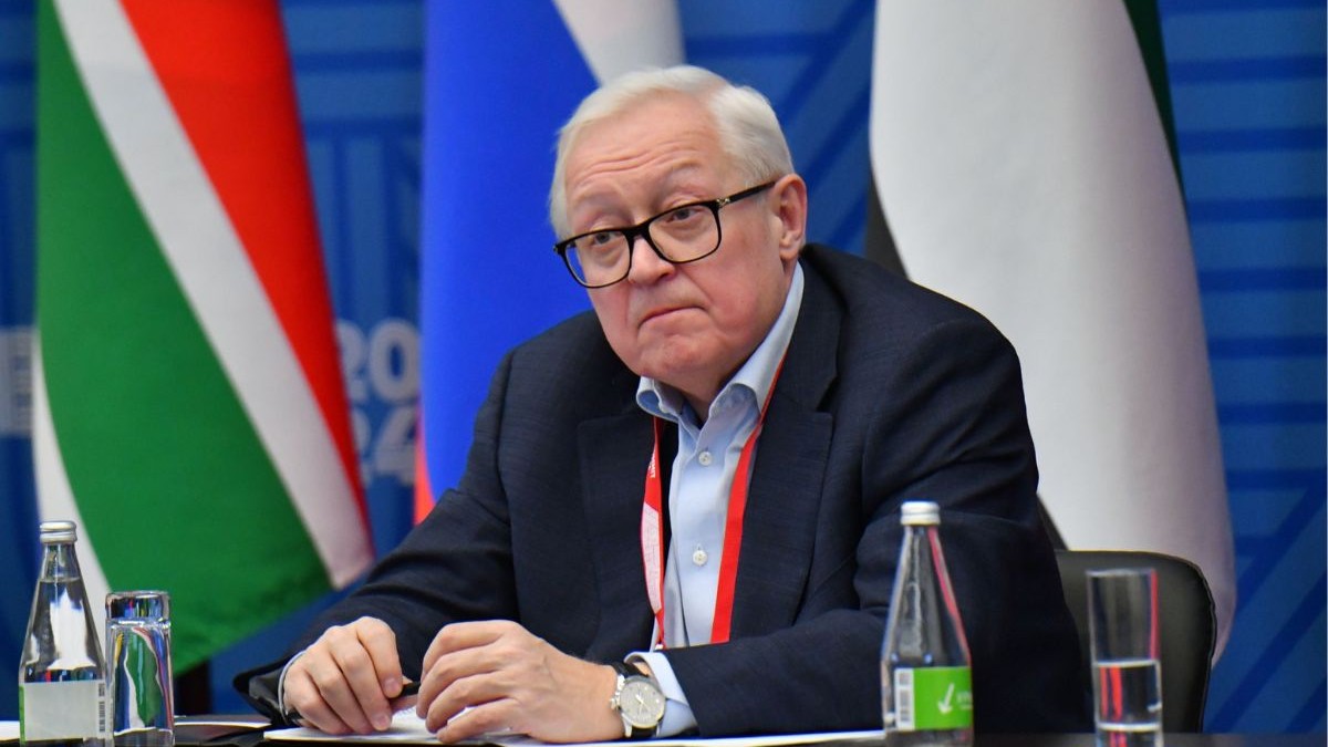 Ministrul adjunct de externe al Rusiei, Serghei Ryabkov la meetingul BRICS, 20 octombrie 2024