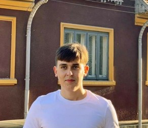 Robert Irimiea, student în Iași