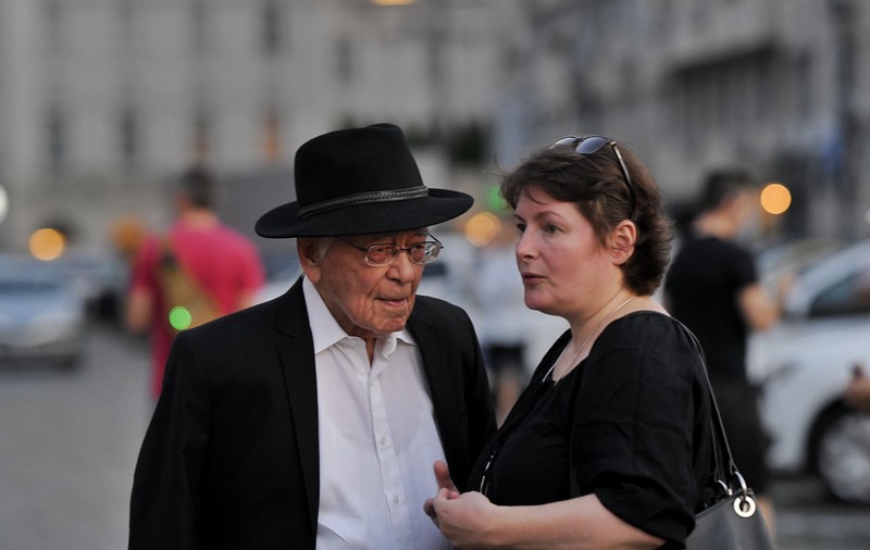 Povestea de dragoste dintre Mihai Șora și Luiza Palanciuc, cu 56 de ani mai tânără decât el. S-au căsătorit în 2014