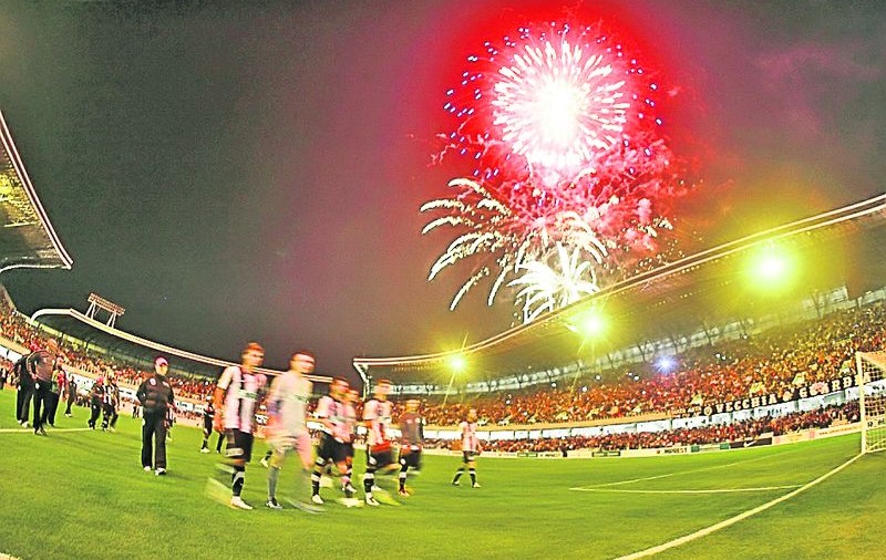 Clujul şi-a inaugurat noul stadion de 30.000 de locuri