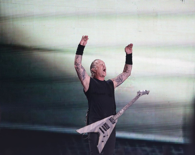 Concertul Metallica de pe Arena Națională în imagini