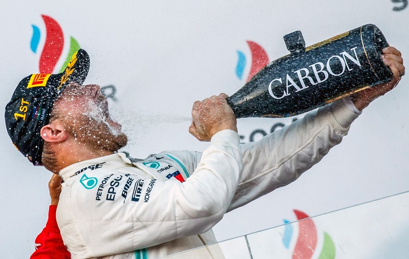 Valtteri Bottas a câștigat Marele Premiu de Formula 1 din Azerbaidjan. Lewis Hamilton, pe locul 2