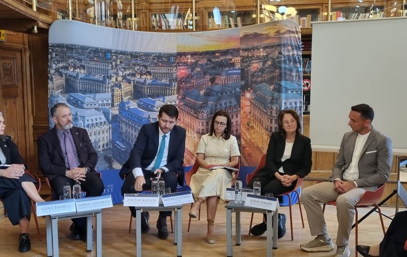 Ministerul Educației și Cercetării a organizat marți, 29 septembrie, lansarea publicației „Education at a Glace 2026, editată de OCDE. Foto: Laura Macavei