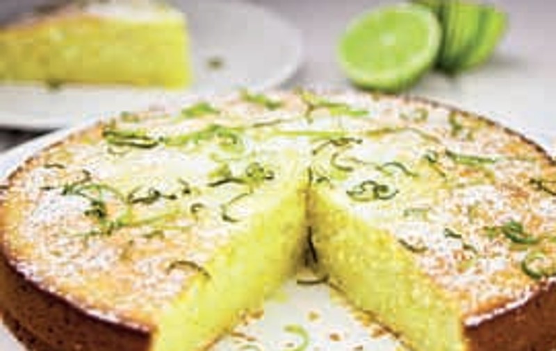 Desert: Prăjitură cu lămâie