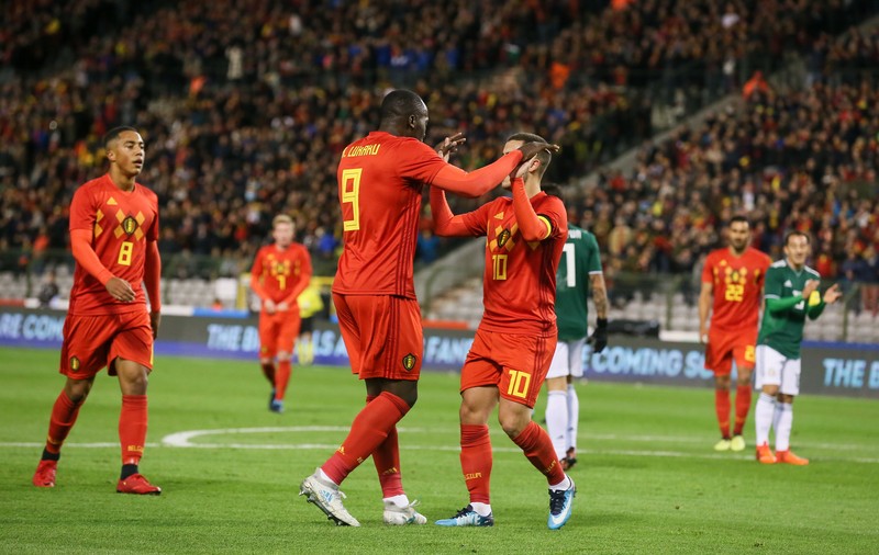Lotul Belgiei pentru Campionatul Mondial de fotbal Rusia 2018