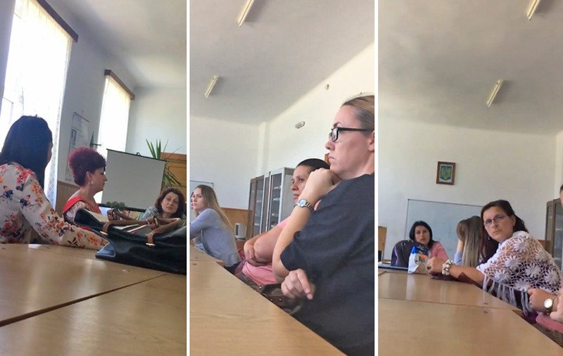 VIDEO | Cum se negociază repetenții la o școală din Vâlcea. Derapaj rasist al unei profesoare: “Mai este țiganul (...) pe care îl putem reînscrie în clasa a V-a”