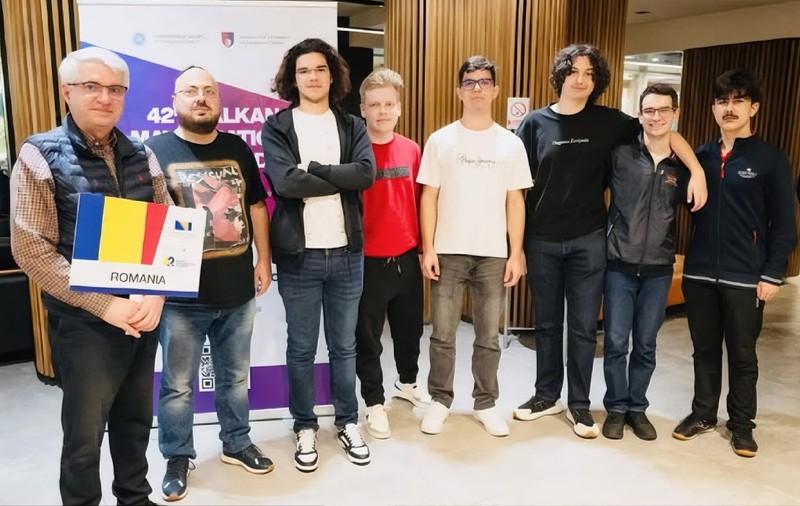 Elevii românii, campioni la Olimpiada Balcanică de Matematică: patru medalii de aur și două de argint. De la ce licee vin olimpicii
