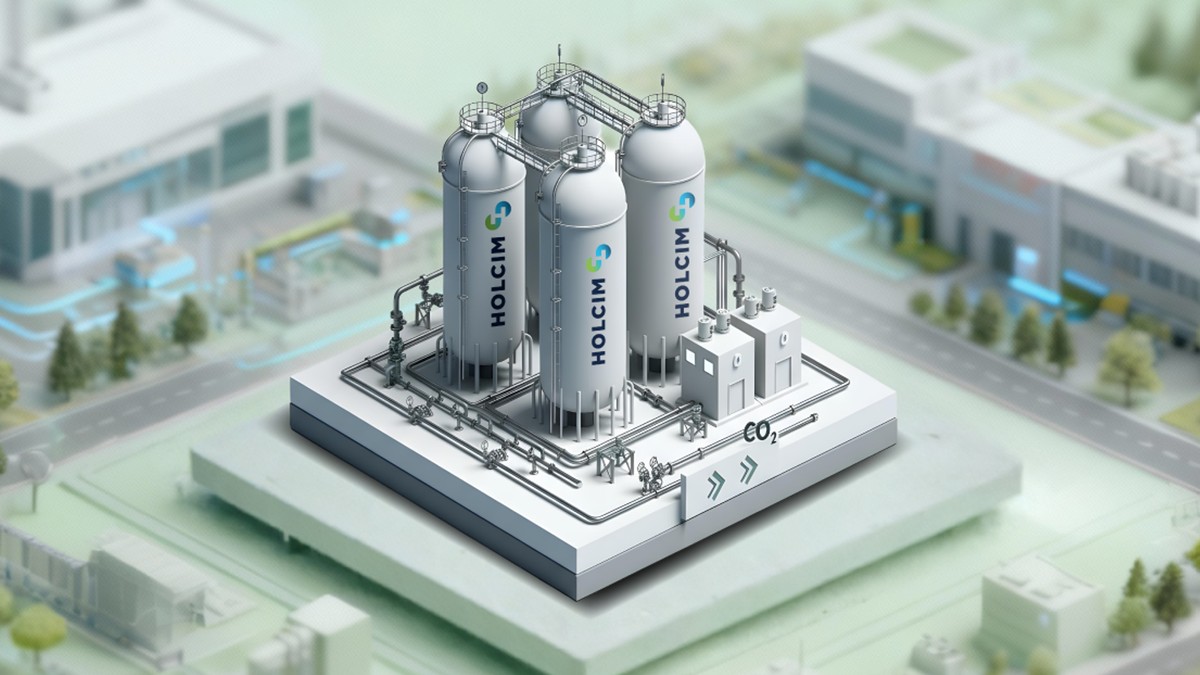 Proiect captare CO2, realizat de Holcim.
