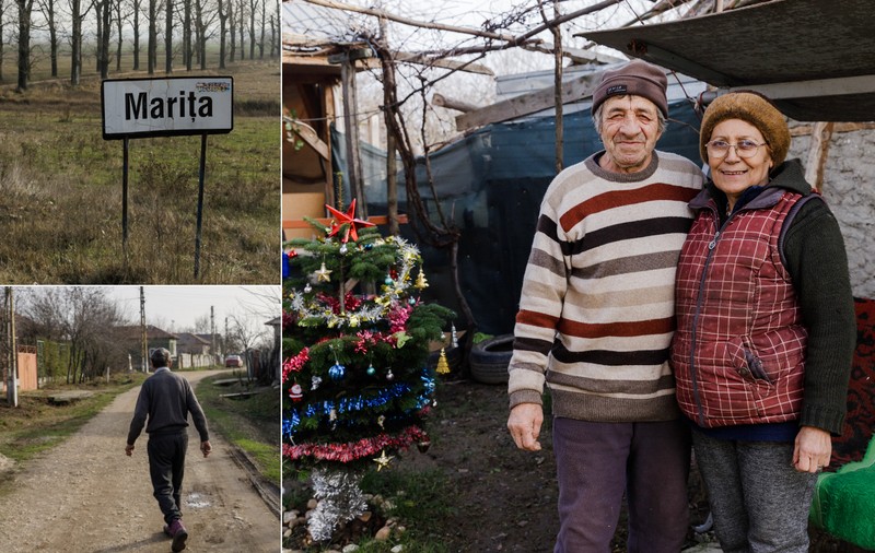 Crăciunul, într-un sat cu un singur brad. „Stau la mine acasă, în liniștea mea” 