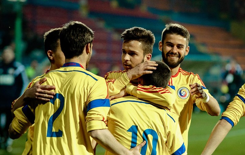 România U21 - Luxemburg U21 4-0. Stelistul Ovidiu Popescu a marcat cu un șut de senzație, la vinclu!