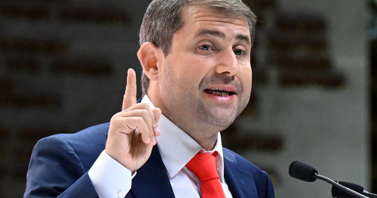 Ilan Șor în timpul unui congres organizat de alianța sa politică la Moscova Foto: Profimedia