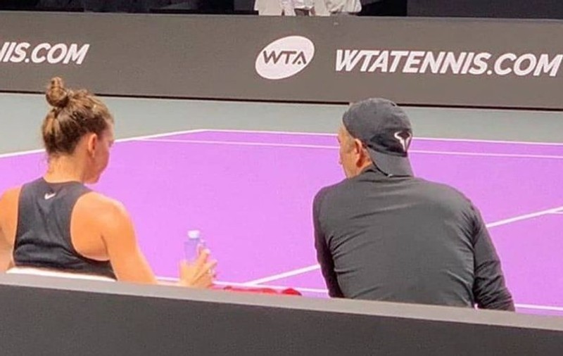 Simona Halep, antrenament cu Darren Cahill, la Shenzhen. ”Mă bucur că ai revenit alături de mine”