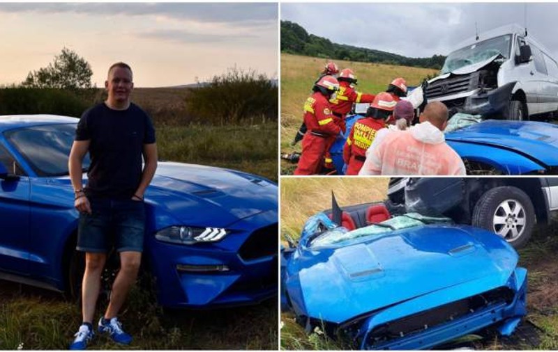 Andreas avea 25 de ani și a murit luni, într-un accident cumplit în județul Brașov. Mașina de care era extrem de încântat i-a fost fatală