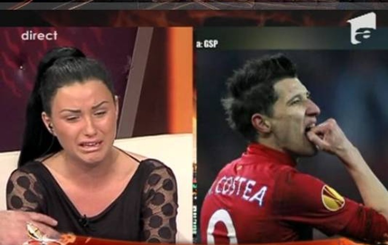 Cruduţa, arsă cu ţigara pe faţă de Costea?