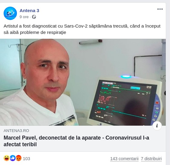 Fake news-ul de pe site-ul Antena 3