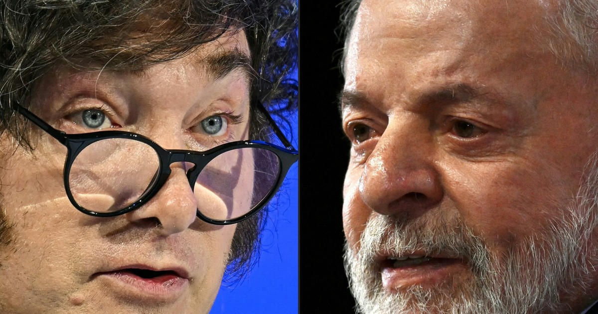 Colaj cu președintele argentinian Javier Milei (stânga) și omologul său brazilian Lula (dreapta) Foto: Profimedia