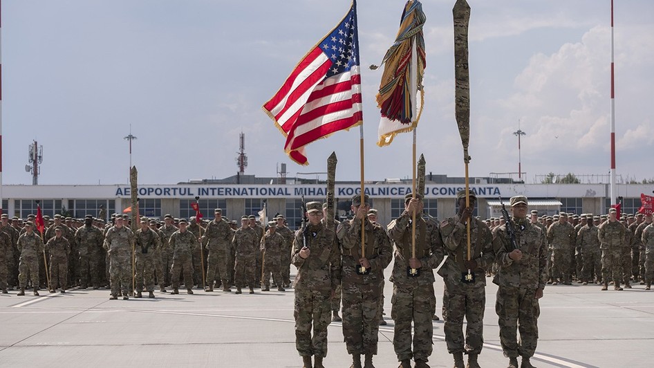 Soldați americani la baza Mihail Kogălniceanu. Poză cu caracter ilustrativ. Sursa foto: Getty Images