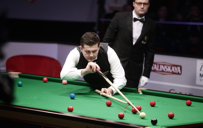 Cele mai bune imagini de la victoria lui Ryan Day în finala cu Stuart Bingham, de la Romania Snooker Masters 2018 / FOTO