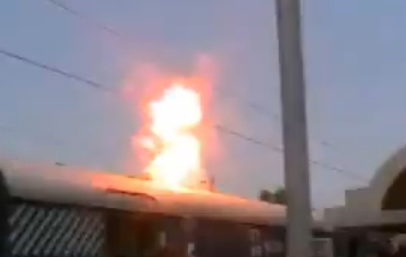 Şocant! A murit electrocutat, deasupra unui tren