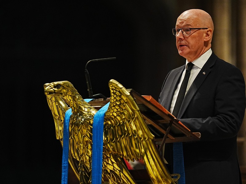 premierul scoțian John Swinney (SNP)
